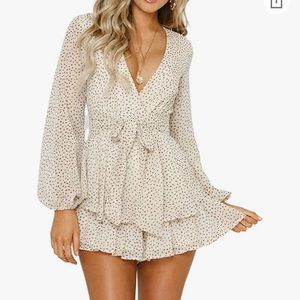 AMAZON POLKA DOT ROMPER